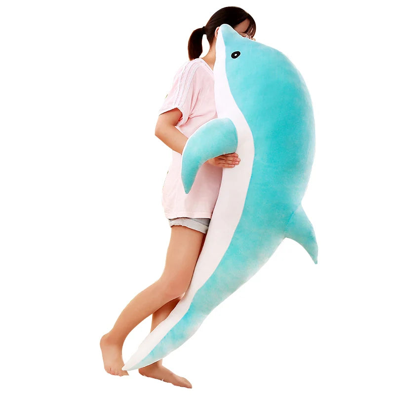 Large Dolphin Stuffed Plush Toy Large Dolphin Stuffed Plush Toy Furvenzy