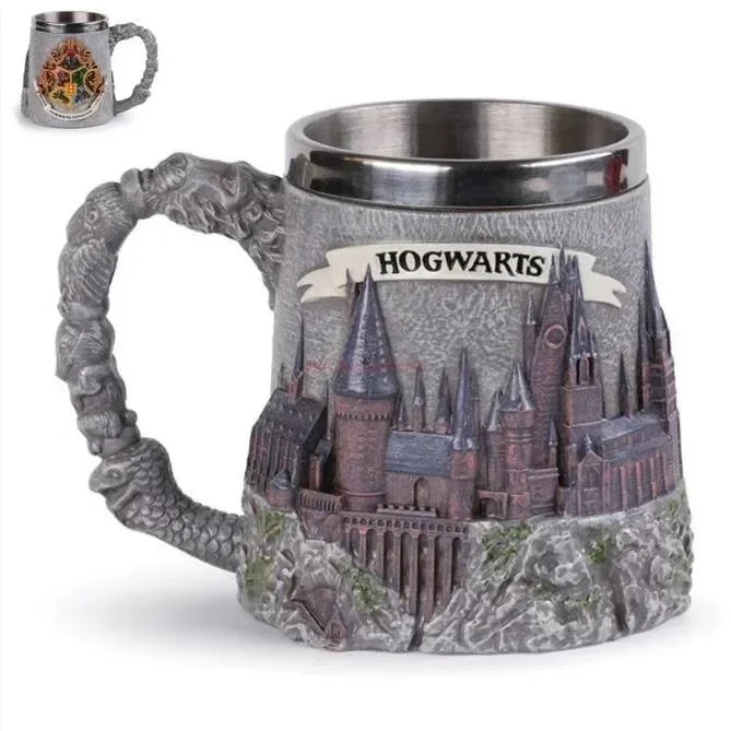 Harry Potters Hogwarts Coffee Cup & Mug Harry Potters Hogwarts Coffee Cup & Mug Furvenzy D