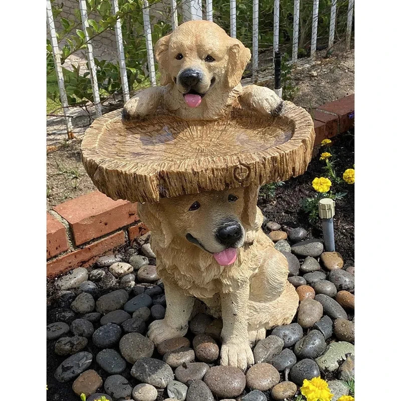 Golden Retriever Garden Dog Statue Golden Retriever Garden Dog Statue Furvenzy