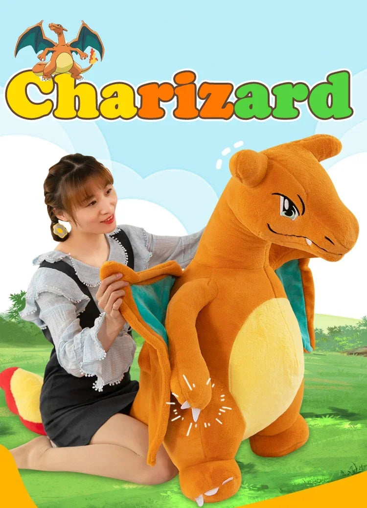 Pokemon Charizard Large Plush Stuffed Animal Toy Pokemon Charizard Large Plush Stuffed Animal Toy