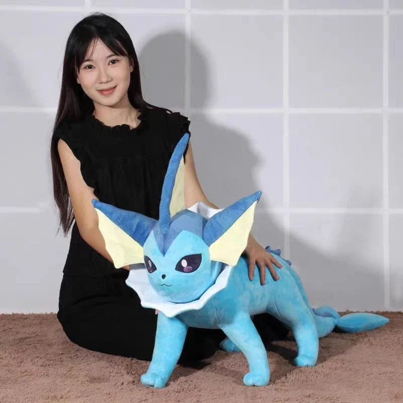 Pokemon Vaporeon Plush Toy – Large Eevee Stuffed Animal Pillow Pokemon Vaporeon Plush Toy – Large Eevee Stuffed Animal Pillow