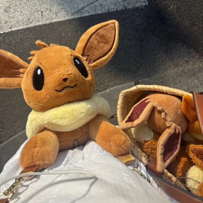 Pokemon Eevee Evolution Plush Crossbody Bag Pokemon Eevee Evolution Plush Crossbody Bag