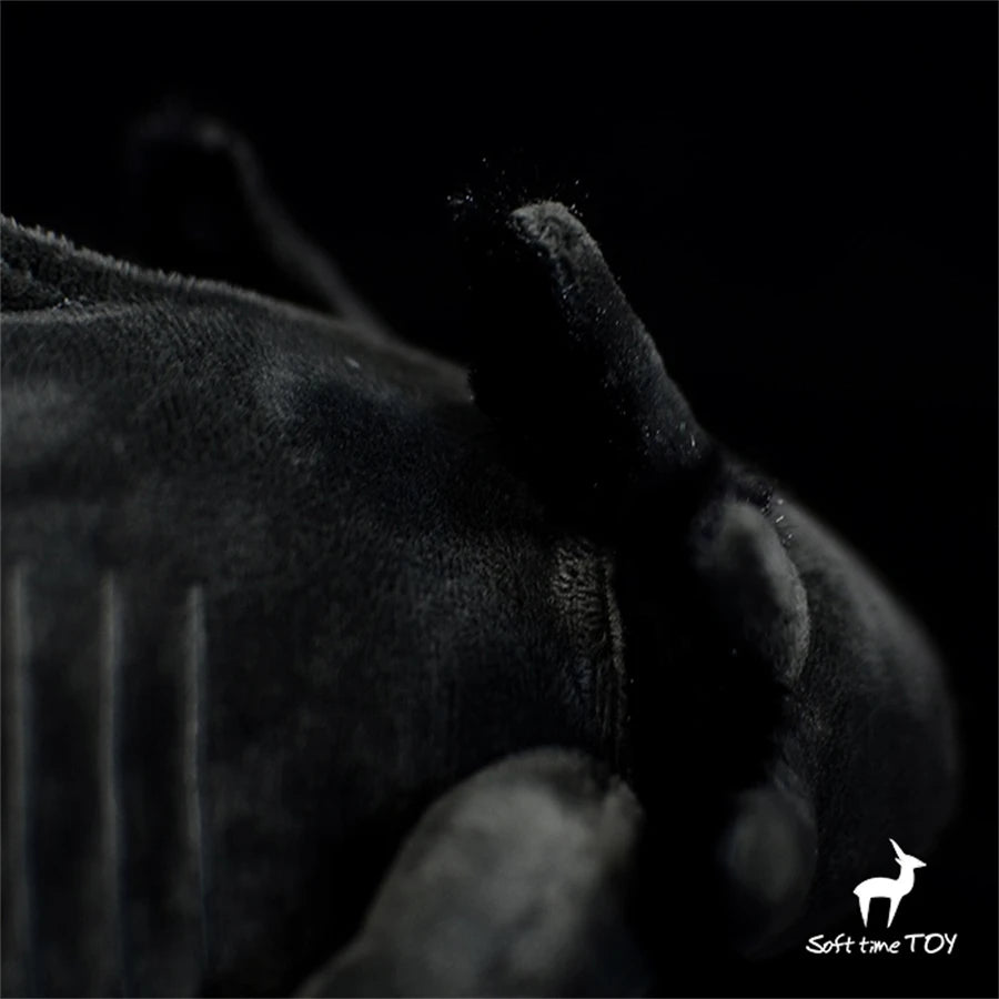 Realistic Black Axolotl Plush Toy – Lifelike Salamander Stuffed Animal Realistic Black Axolotl Plush Toy – Lifelike Salamander Stuffed Animal