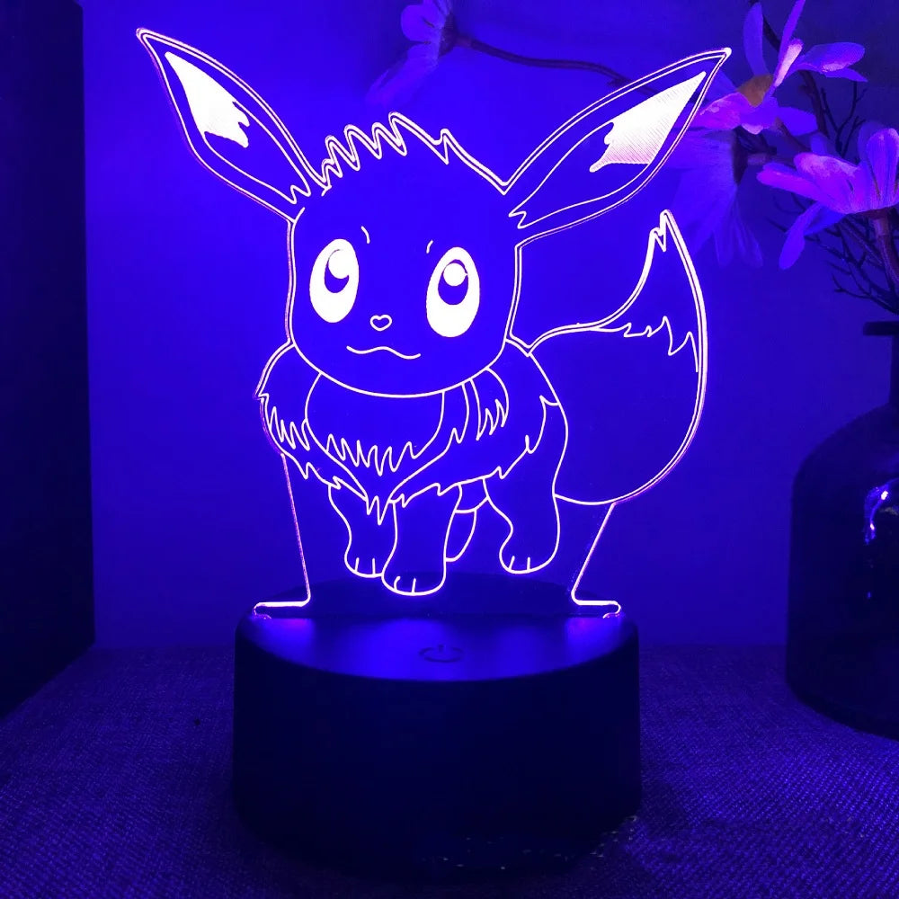 Pokemon Pikachu Charizard 3D LED Night Light Pokemon Pikachu Charizard 3D LED Night Light Furvenzy