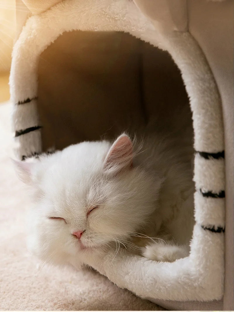 Foldable Dog House Kennel Bed Mat Foldable Dog House Kennel Bed Mat Furvenzy