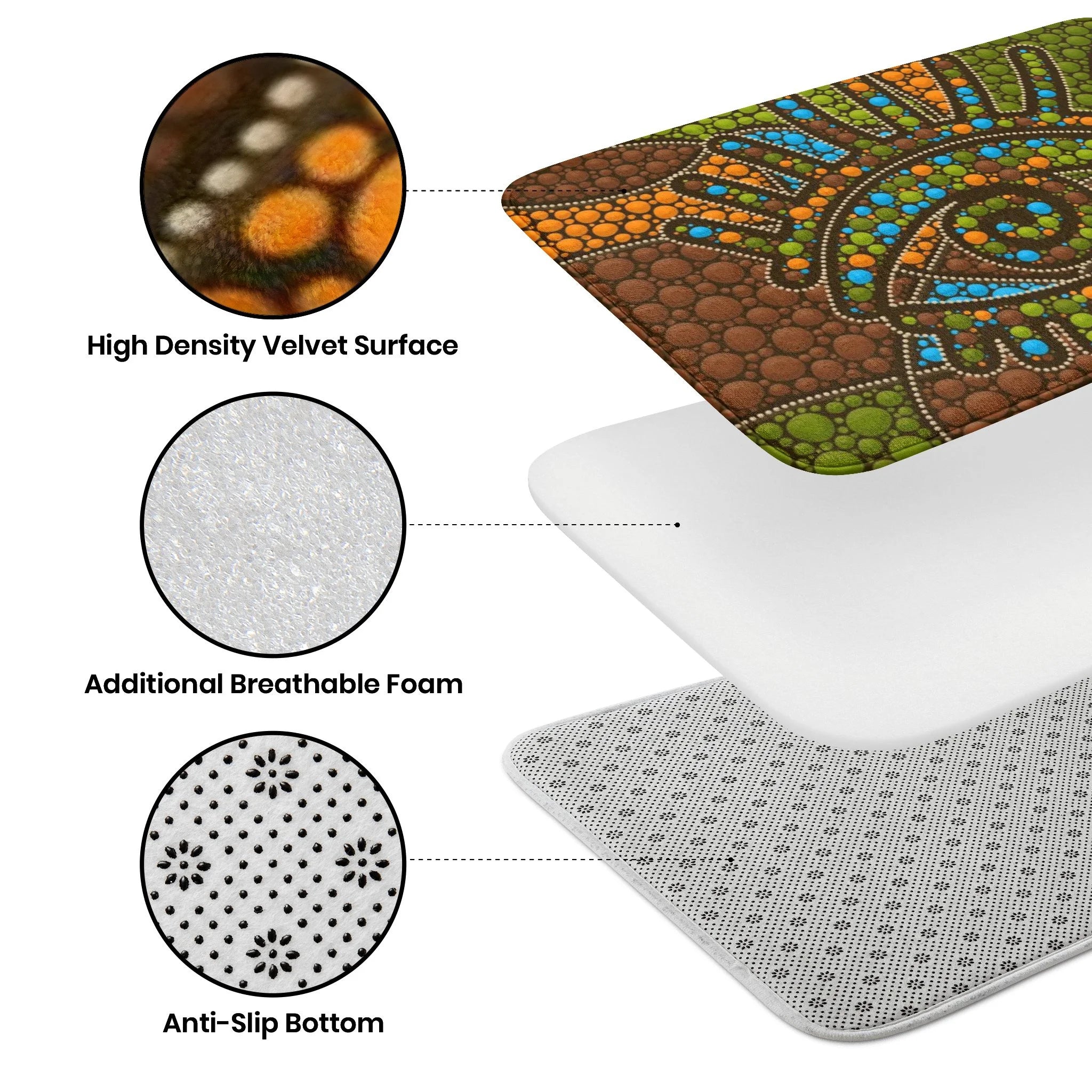 Christmas Santa Elk Living Room Carpet Christmas Santa Elk Living Room Carpet Furvenzy