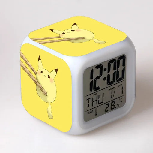 Pokemon Pikachu LED Alarms Clock Pokemon Pikachu LED Alarms Clock - Furvenzy