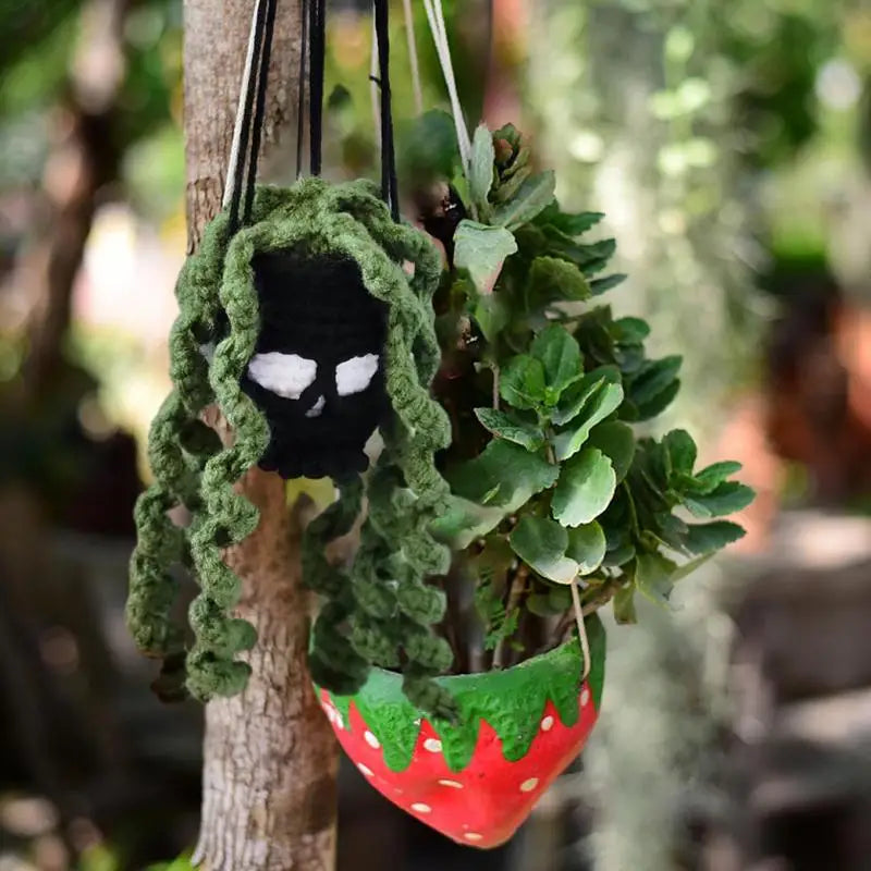 Halloween Crochet Succulents Spooky Basket Halloween Crochet Succulents Spooky Basket Furvenzy