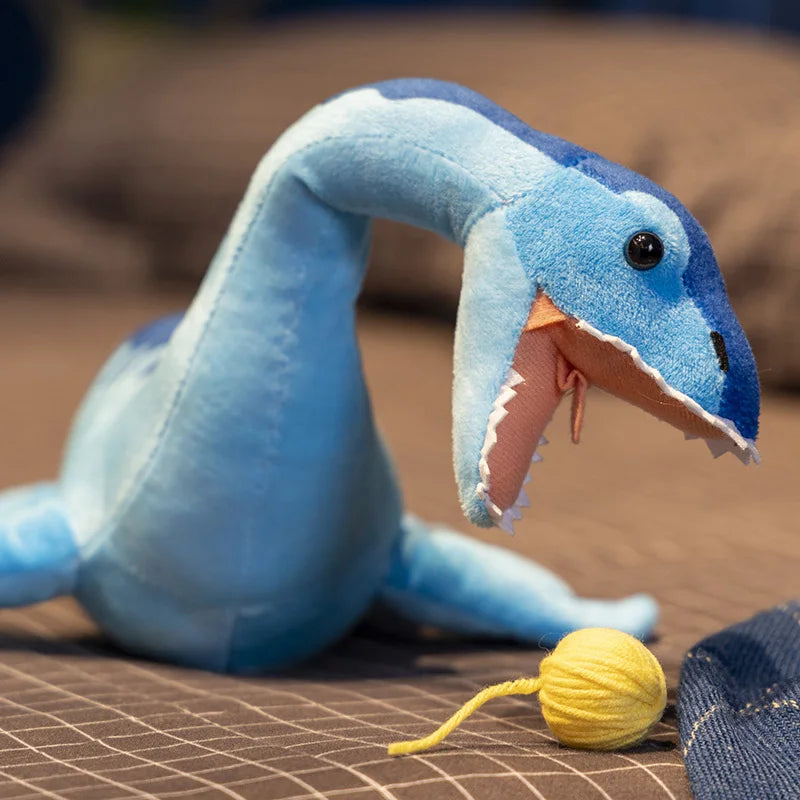 Realistic Plesiosaurus Marine Reptile Plush Toy Realistic Plesiosaurus Marine Reptile Plush Toy Furvenzy