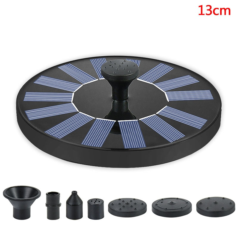 Mini Solar Water Fountain Mini Solar Water Fountain Furvenzy 13cm