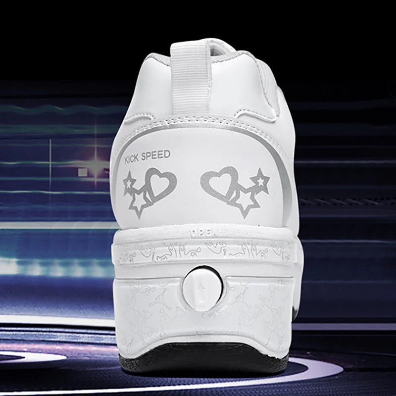 Dual Purpose Roller Skating Deformation Shoes Dual Purpose Roller Skating Deformation Shoes Furvenzy