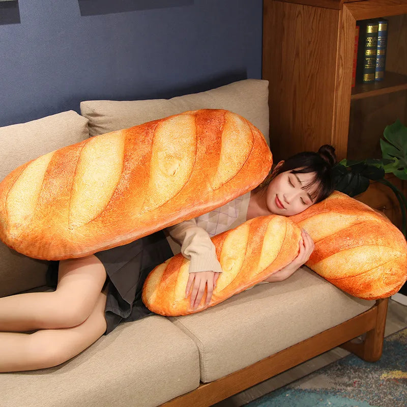Giant Bread Pillow Cushion Giant Bread Pillow Cushion Furvenzy
