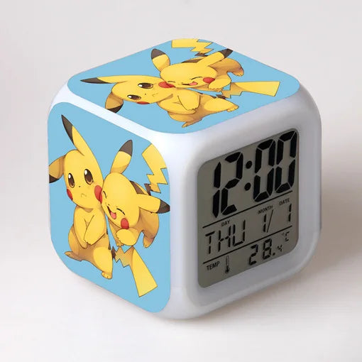 Pokemon Pikachu LED Alarms Clock Pokemon Pikachu LED Alarms Clock Furvenzy Style 6