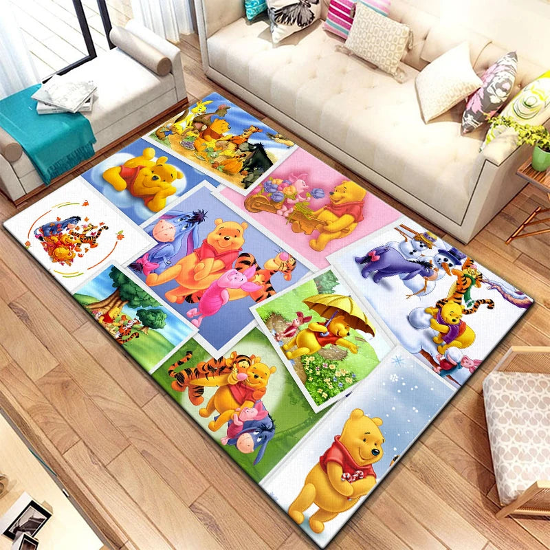 Winnie Pooh Area Carpet for Living Room & Bedroom Winnie Pooh Area Carpet for Living Room & Bedroom Furvenzy 5 40cm by 60cm