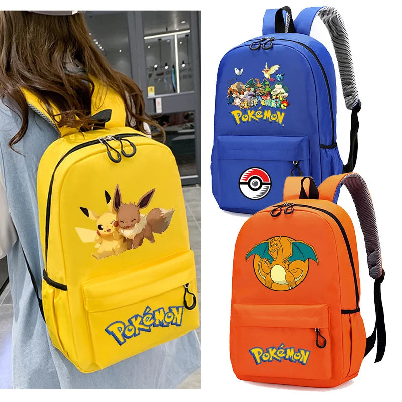 Pokemon Backpack – Large Capacity School Bag Pokemon Backpack – Large Capacity School Bag