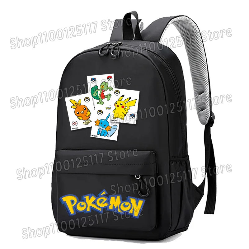 Pokemon Backpack – Large Capacity School Bag Pokemon Backpack – Large Capacity School Bag