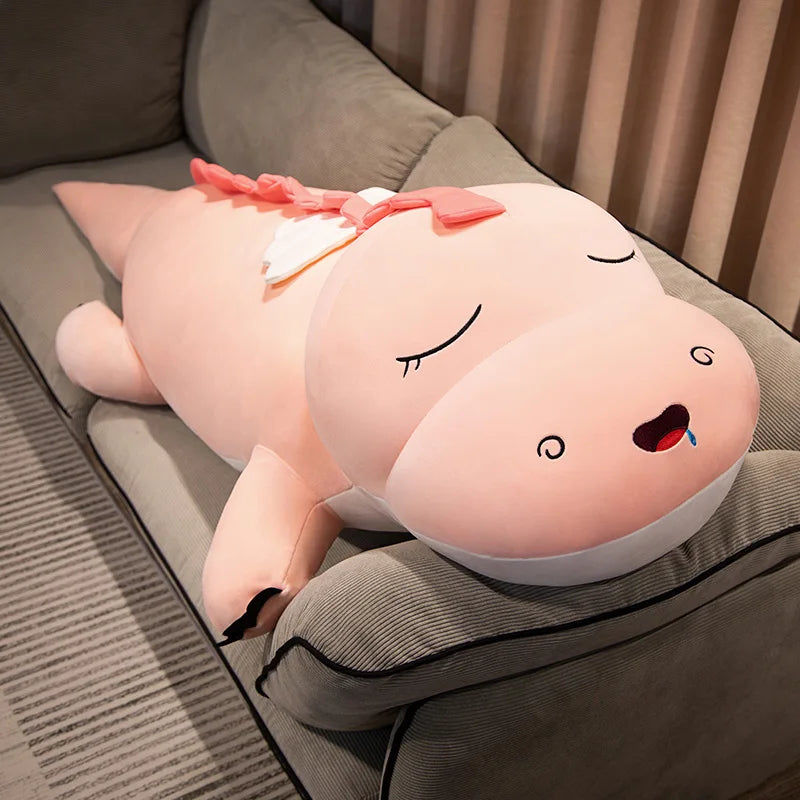 Giant Dinosaur Plush Stuffed Toy Giant Dinosaur Plush Stuffed Toy Furvenzy Pink 100cm