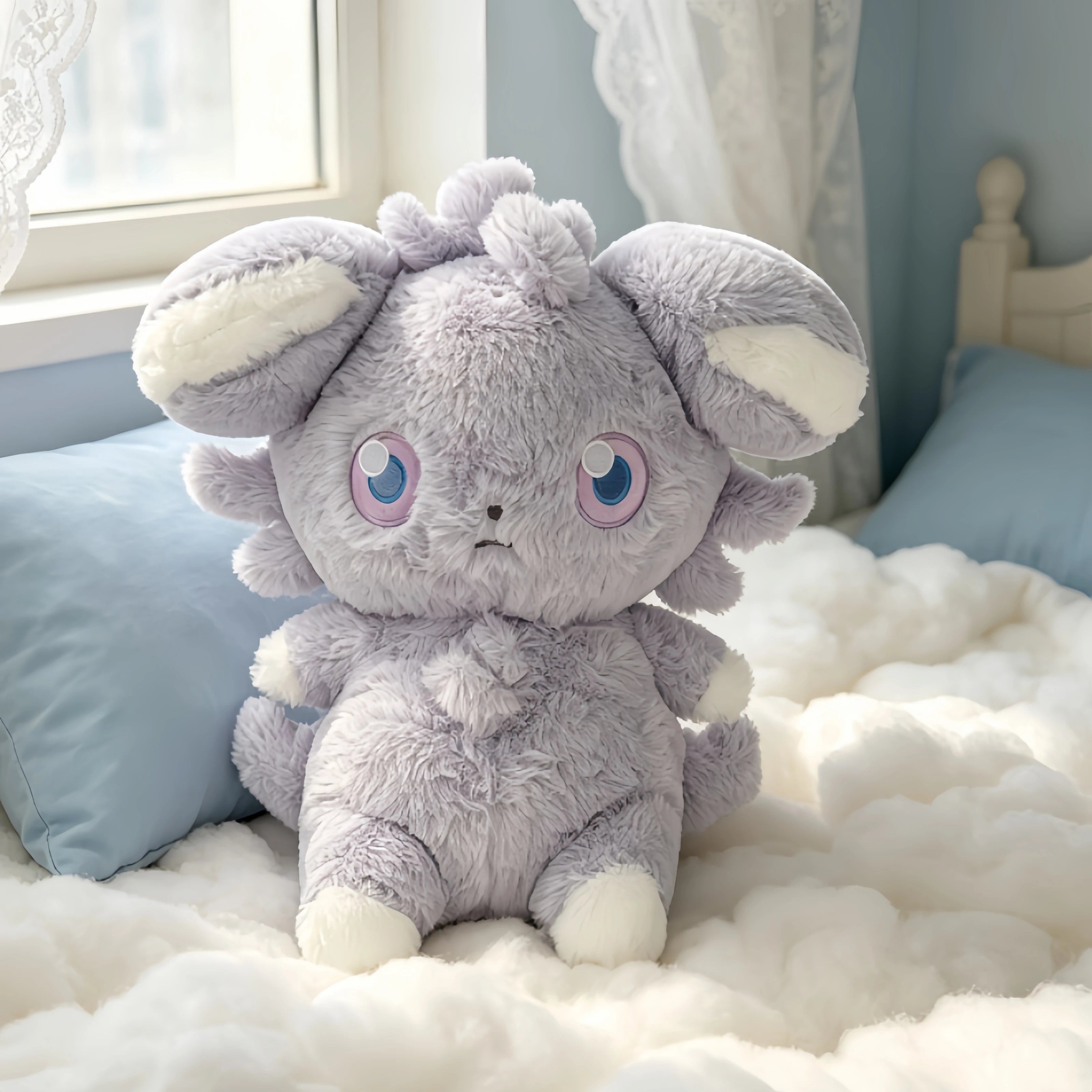 Pokemon Espurr Plush Toy – Soft Stuffed Cat Animal Toy for Kids Pokemon Espurr Plush Toy – Soft Stuffed Cat Animal Toy for Kids