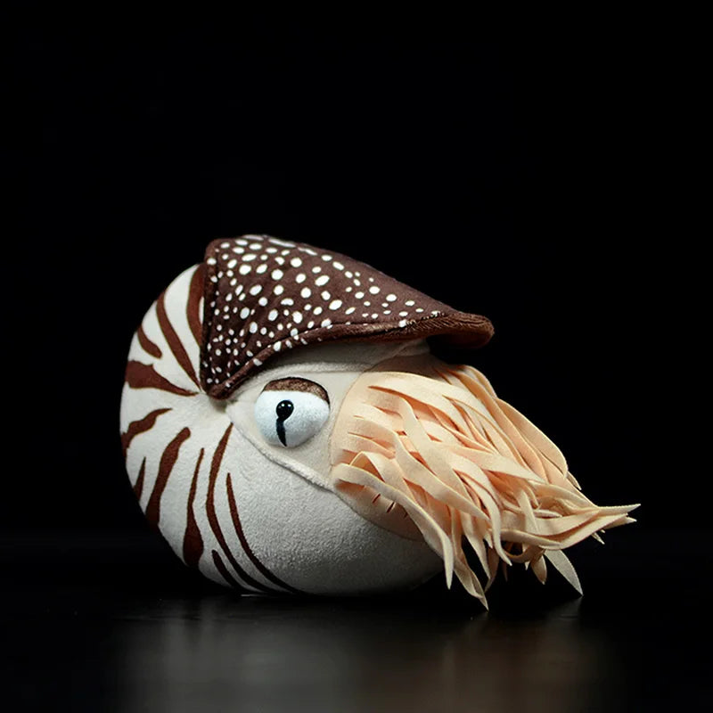Realistic Nautilus Nautiloidea Fish Plush Toy 1