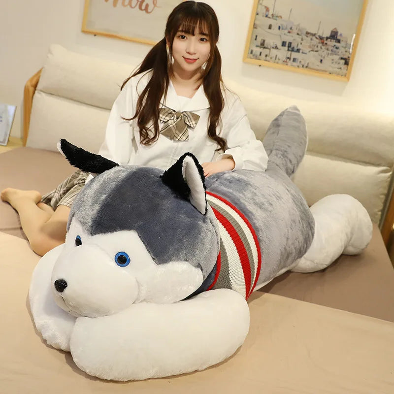 Large Husky Plush Stuffed Toy Large Husky Plush Stuffed Toy Furvenzy