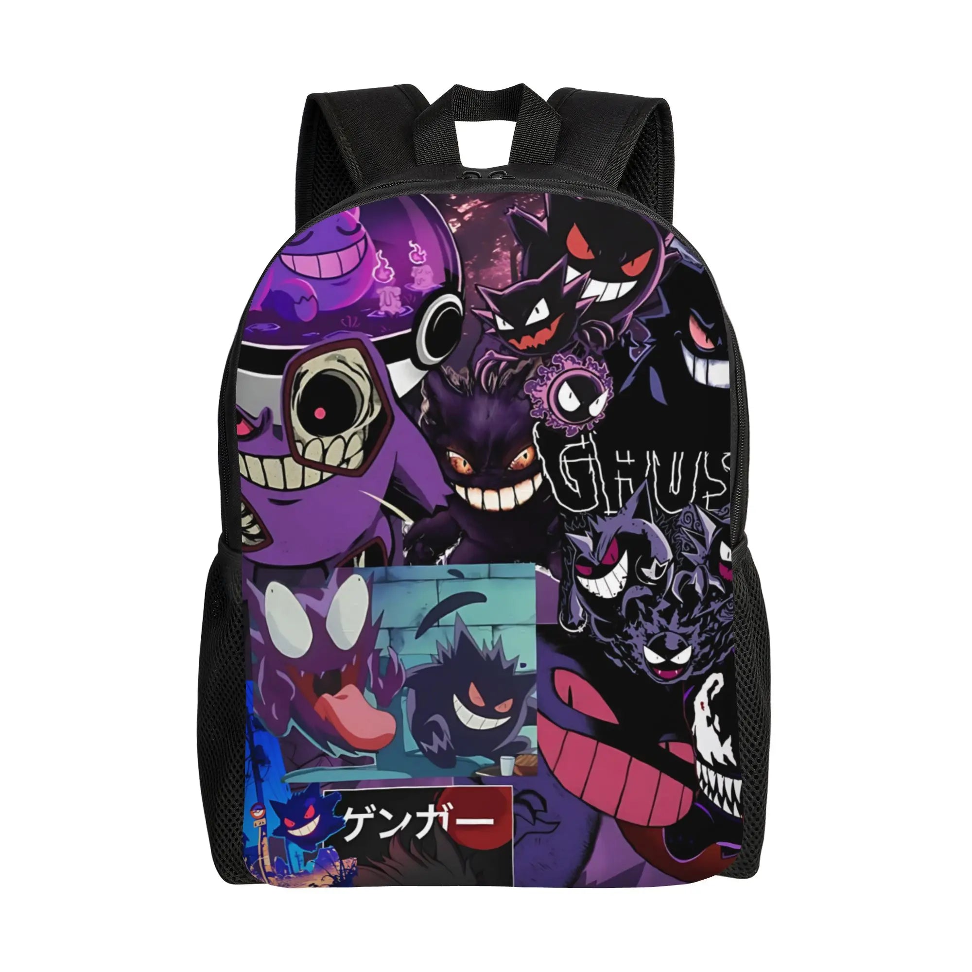 Pokemon Gengar Backpack – Halloween School Daypack Pokemon Gengar Backpack – Halloween School Daypack