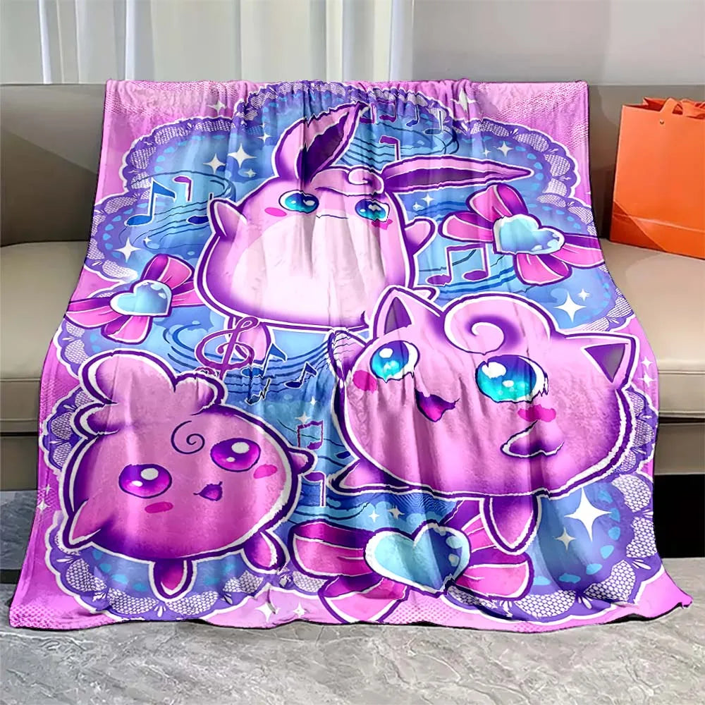 Mewtwo Pokemon Flannel Blanket Mewtwo Pokemon Flannel Blanket Furvenzy