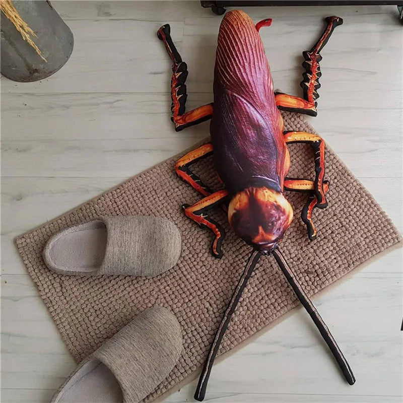 Halloween Cockroach Pillow Plush Toy Halloween Cockroach Pillow Plush Toy Furvenzy