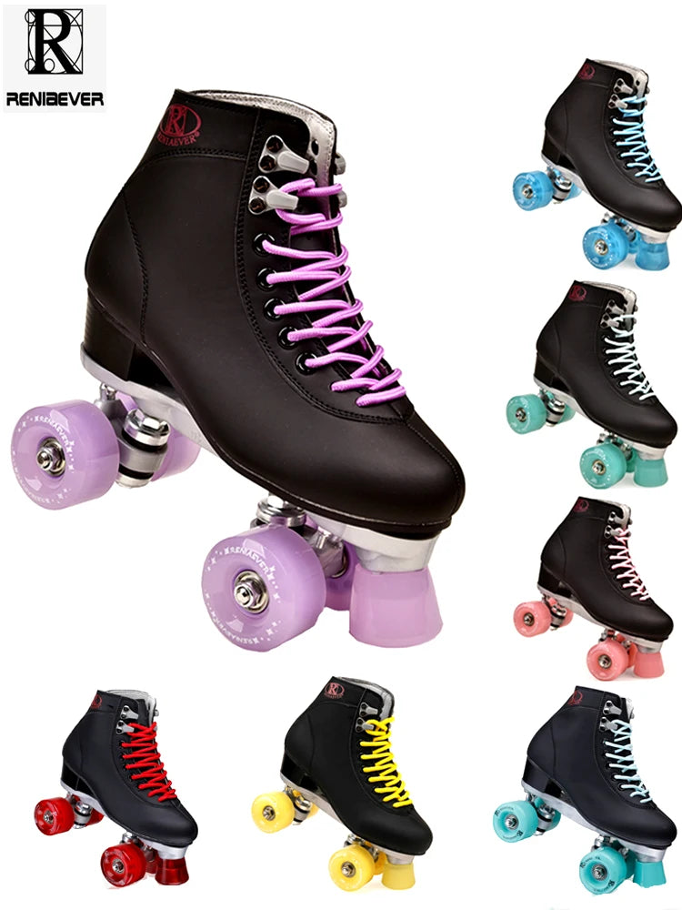 Double Line Roller Skates for Men & Women Double Line Roller Skates for Men & Women Furvenzy