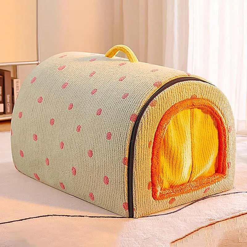 Enclosed Dog Cat Bed House Enclosed Dog Cat Bed House Furvenzy