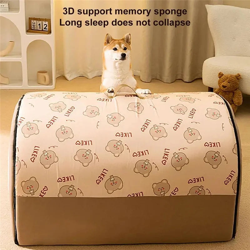 Foldable Dog Cave Bed Foldable Dog Cave Bed Furvenzy