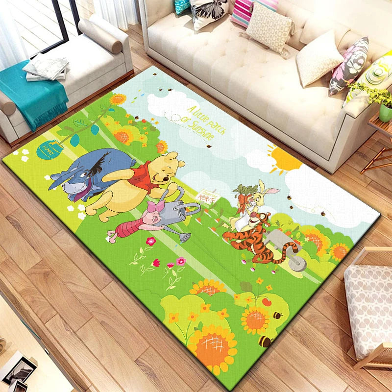 Winnie Pooh Area Carpet for Living Room & Bedroom Winnie Pooh Area Carpet for Living Room & Bedroom Furvenzy