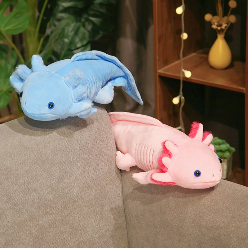 Stuffed Axolotl Salamander Plush Stuffed Axolotl Salamander Plush Furvenzy