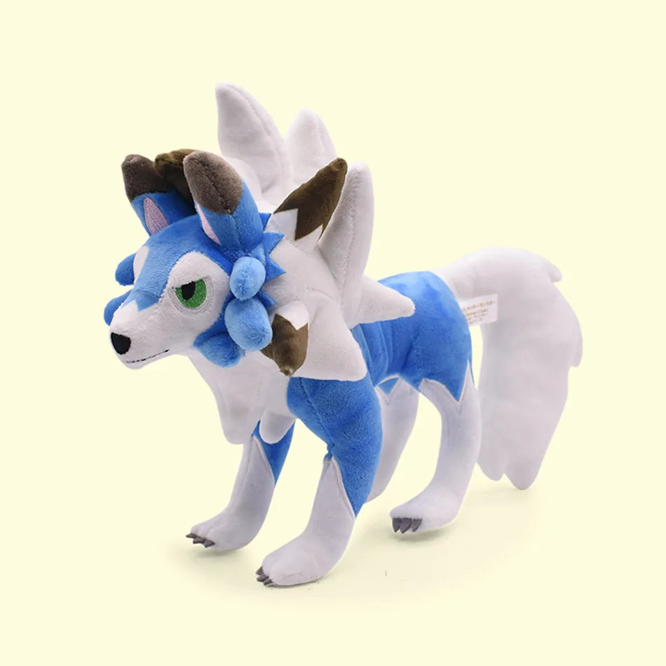 Pokemon Lycanroc Plush – Shiny Midnight & Midday Wolf Stuffed Toy Pokemon Lycanroc Plush – Shiny Midnight & Midday Wolf Stuffed Toy