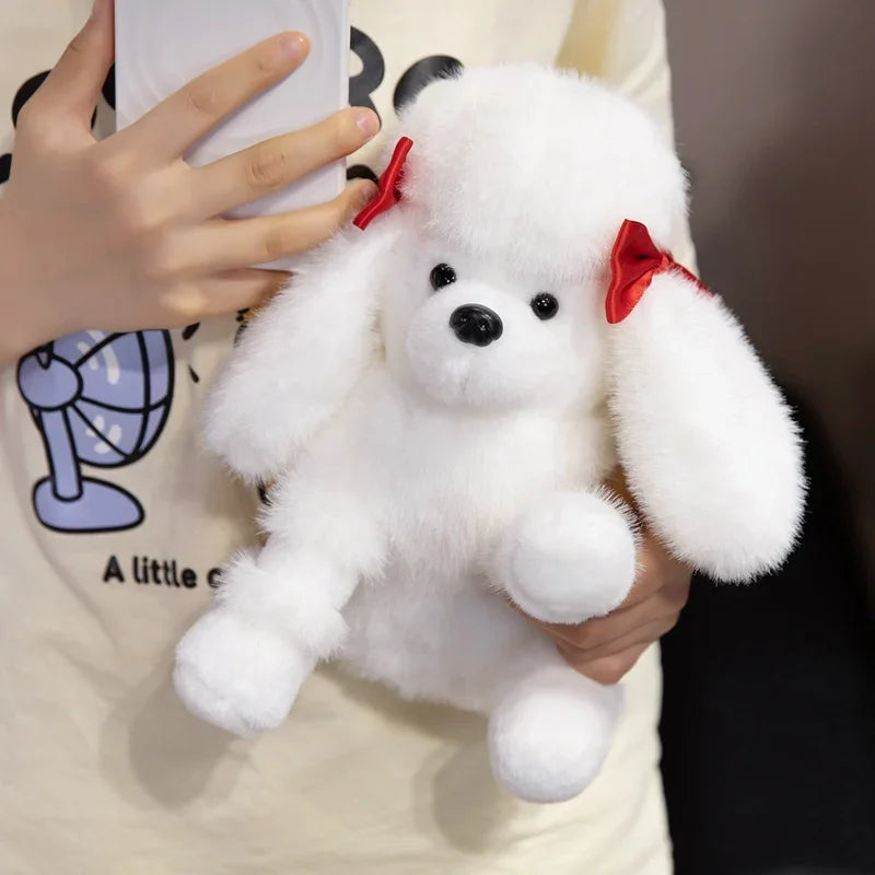 Realistic Poodle & Pug Puppy Plush Stuffed Toy Realistic Poodle & Pug Puppy Plush Stuffed Toy