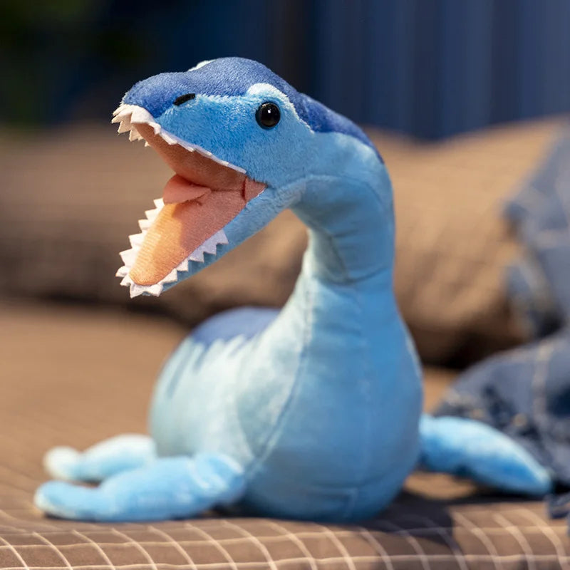 Realistic Plesiosaurus Marine Reptile Plush Toy Realistic Plesiosaurus Marine Reptile Plush Toy Furvenzy