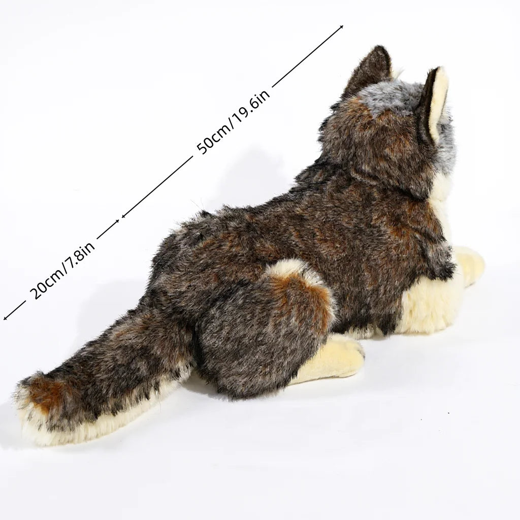 Realistic Wolf Plush Stuffed Toy Realistic Wolf Plush Stuffed Toy