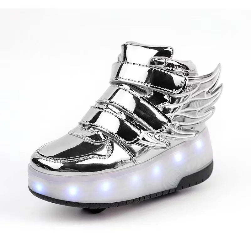 Children Roller Skates LED Sneakers Children Roller Skates LED Sneakers Furvenzy