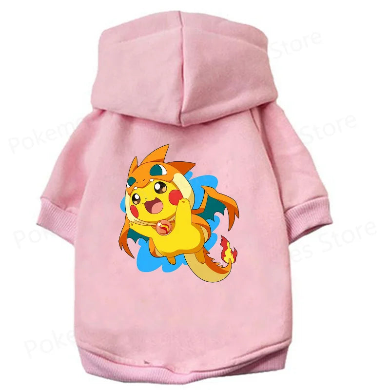 Pokemon Pikachu Dog Hoodies Pokemon Pikachu Dog Hoodies Furvenzy