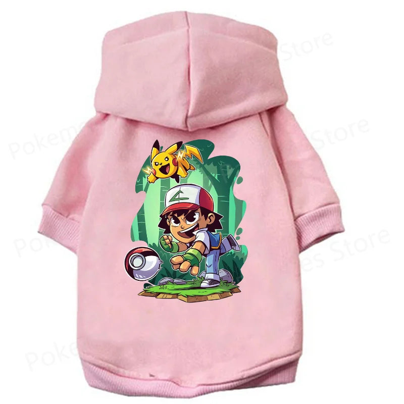 Pokemon Pikachu Dog Hoodies Pokemon Pikachu Dog Hoodies - Furvenzy