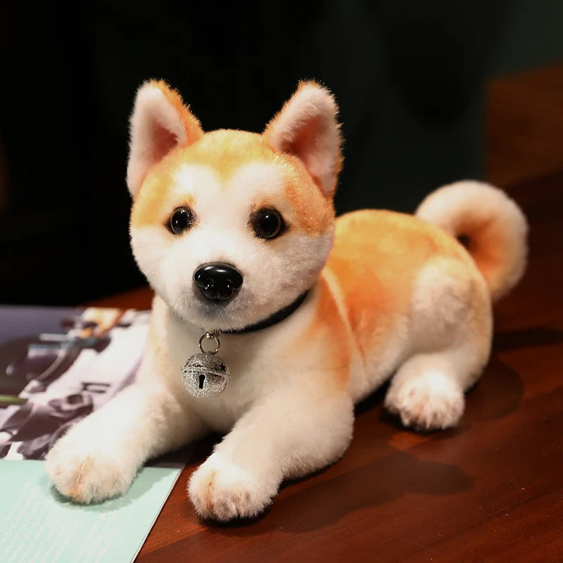Realistic Akita Dog Plush Stuffed Toy Realistic Akita Dog Plush Stuffed Toy