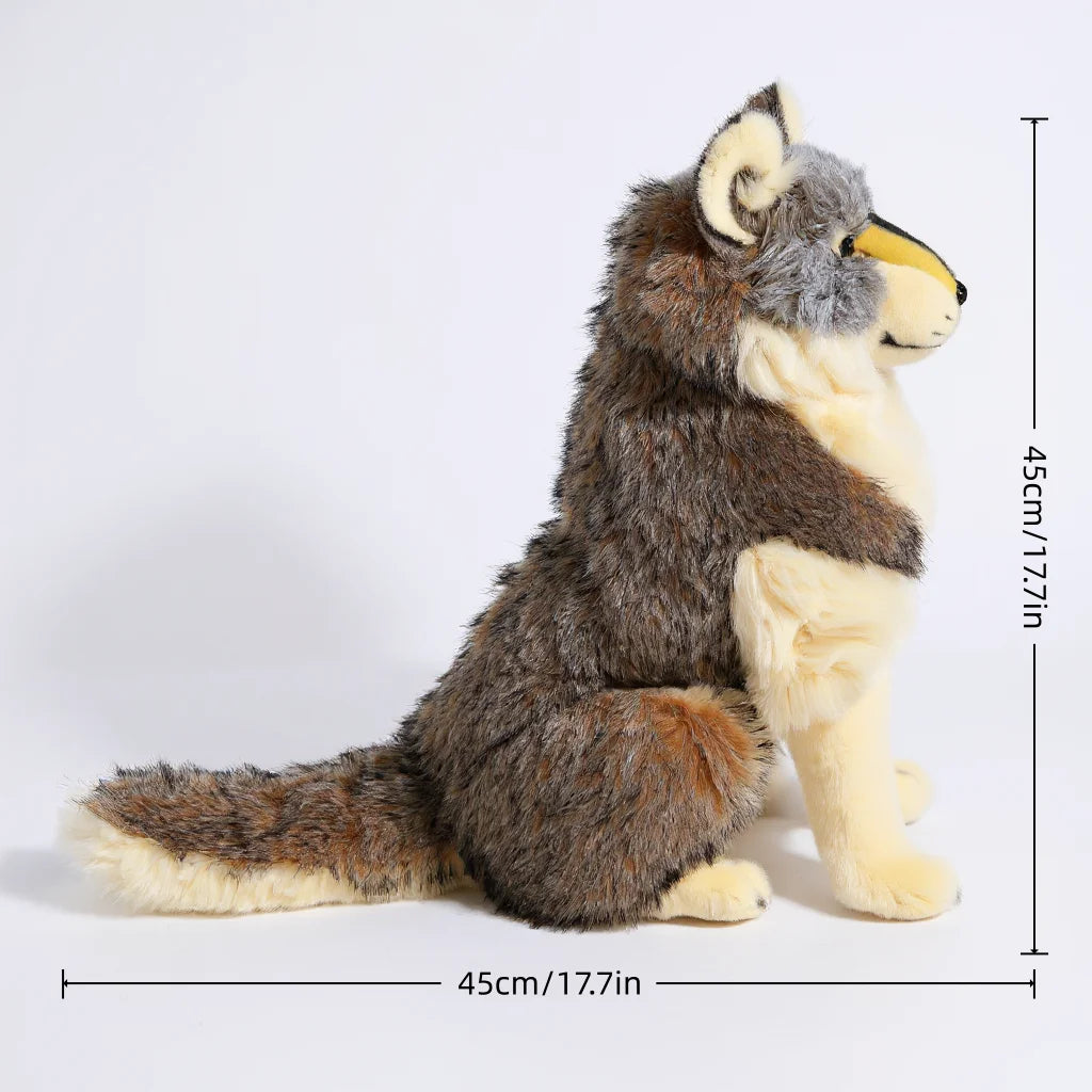 Realistic Wolf Plush Stuffed Toy Realistic Wolf Plush Stuffed Toy