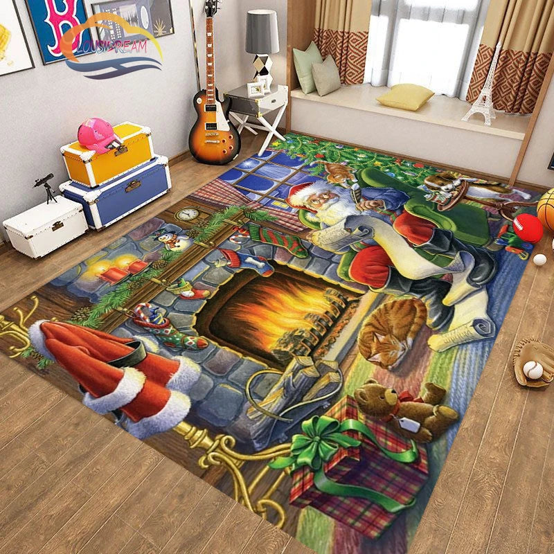 Christmas Bedroom Rug Carpet 44732599730347|44732599894187|44732599959723|44732599992491|44732600025259|44732600058027