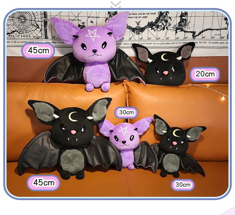 Halloween Stuffed Animal Vampire Plush Bat Toy Halloween Stuffed Animal Vampire Plush Bat Toy Furvenzy
