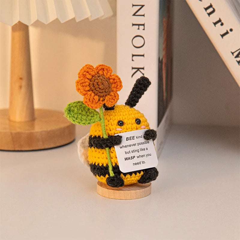 Crochet Bee Plush Crochet Bee Plush Furvenzy