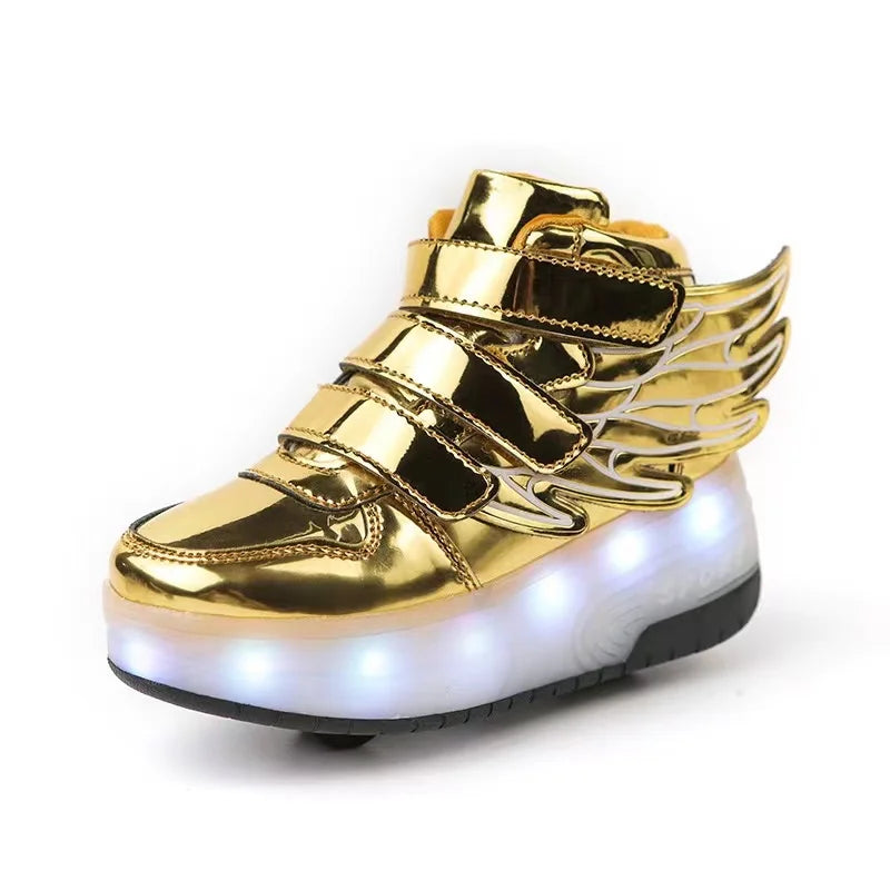 Children Roller Skates LED Sneakers Children Roller Skates LED Sneakers Furvenzy