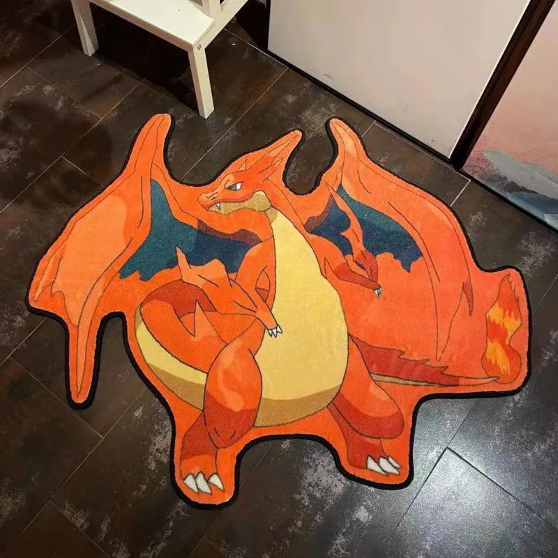 Pokemon Pikachu 3D Rug Carpet Pokemon Pikachu 3D Rug Carpet Furvenzy C 80x80cm