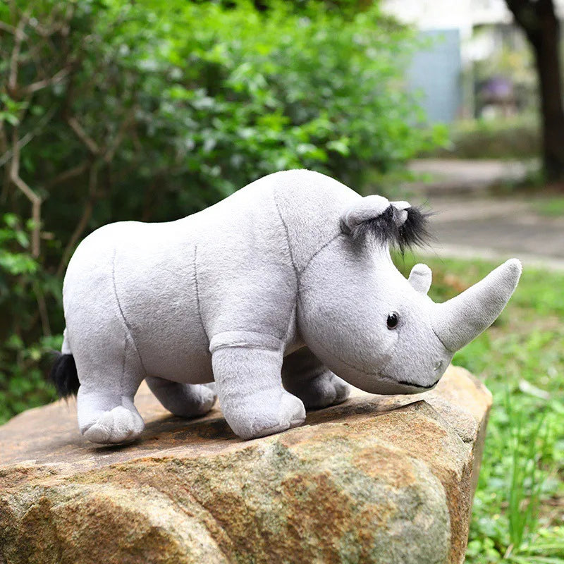 Realistic Rhinoceros Plush Toy Realistic Rhinoceros Plush Toy Furvenzy