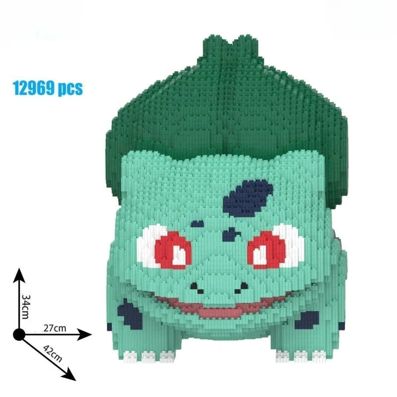Pokemon Bulbasaur & Charmander Building Blocks – DIY Model Toy Pokemon Bulbasaur & Charmander Building Blocks – DIY Model Toy
