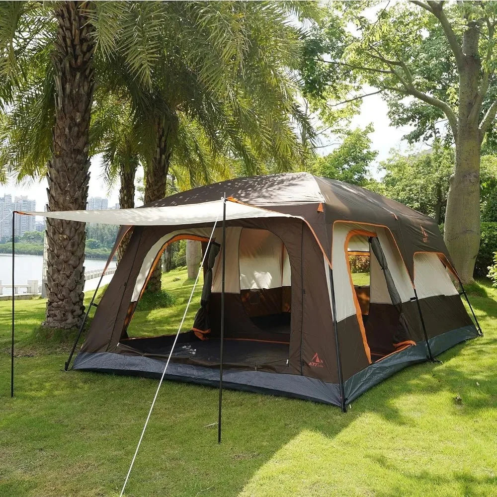 Family Cabin Tent 10-12 Person Family Cabin Tent 10-12 Person Furvenzy