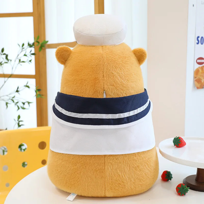 Capybara Navy Sailor Squishmallow Capybara Navy Sailor Squishmallow Furvenzy